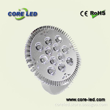 Par38 lamp with 12W, 3000-3500K